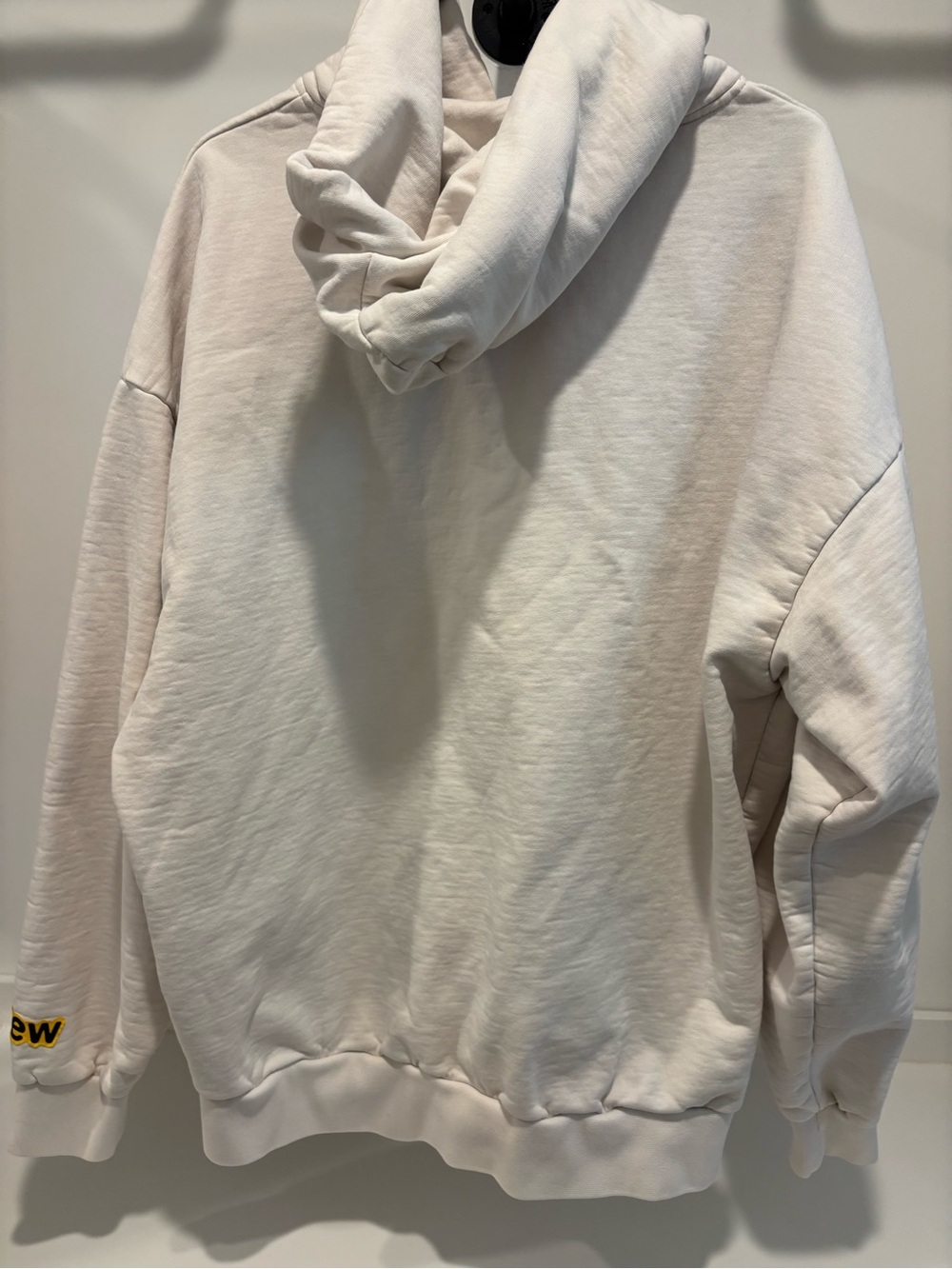 Aviator Nation Cream Zip Hoodie with Red Logo - Picture 7 of 7